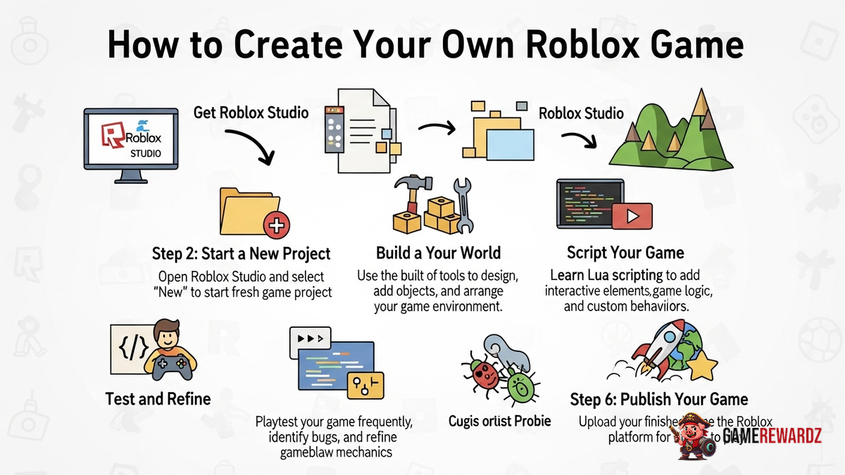 How to Create Your Own Roblox Game